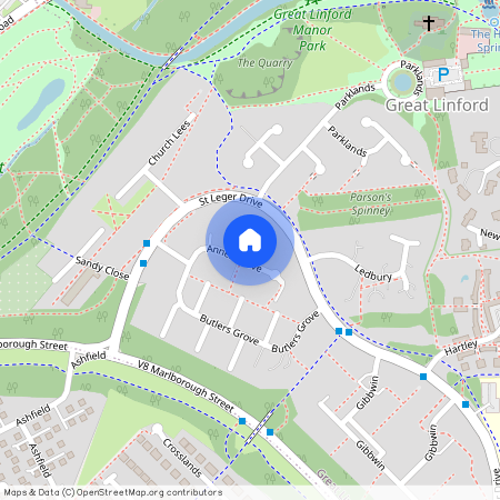 Annes Grove, Great Linford, Milton Keynes, Buckinghamshire, MK14 5DR