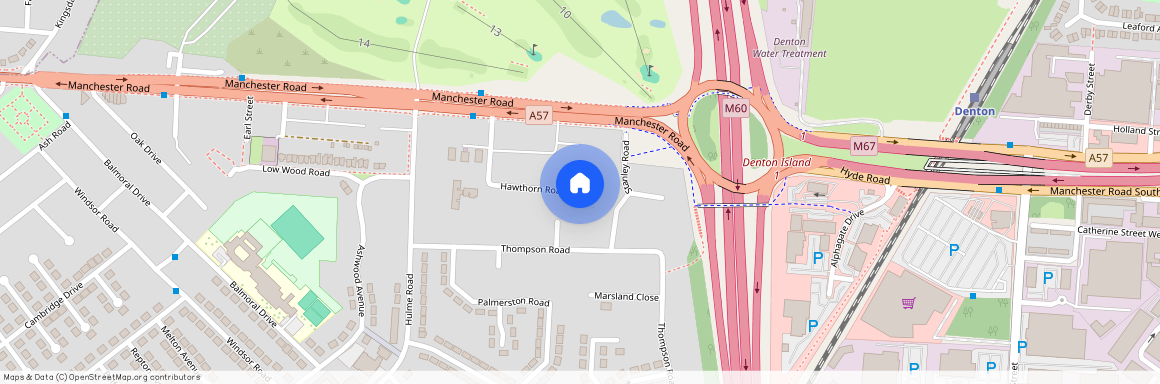 Hawthorn Road, M34