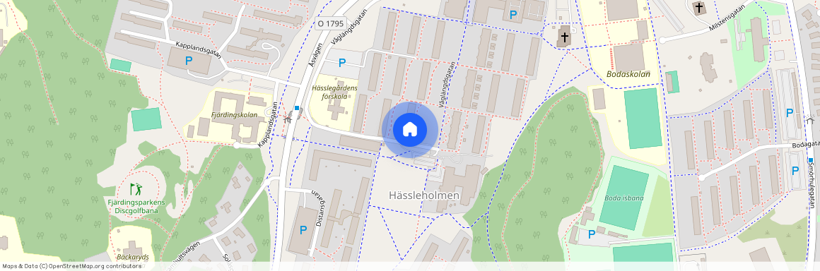 Hässleholmen, Borås, Västra Götaland, Våglängdsgatan 81 A