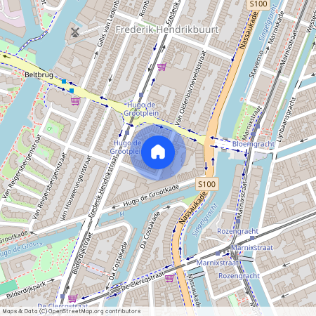 Van Oldenbarneveldtstraat 98-3, Frederik Hendrikbuurt-Zuidoost, 1052KJ, Amsterdam