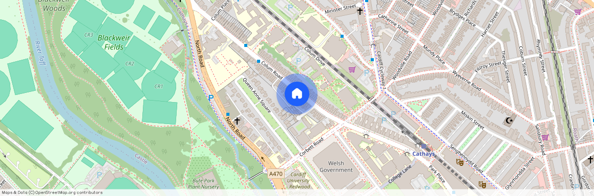 Colum Road, Cathays, CF10