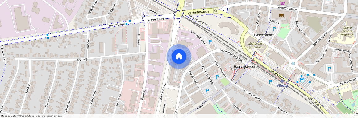 Vilhelm Ehlerts Alle 19B, 2. tv., 8800 Viborg