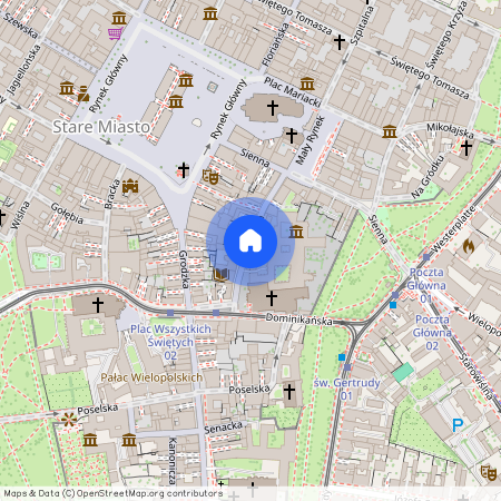 ul. Stolarska, Stare Miasto, Stare Miasto, Kraków, małopolskie