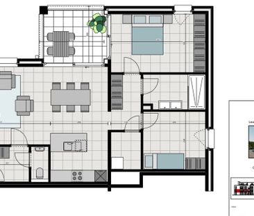Appartement te huur in Lier voor € 1.120 met 2 slaapkamers - Foto 2