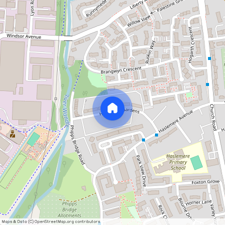 Homefield Gardens, Colliers Wood Border CR4