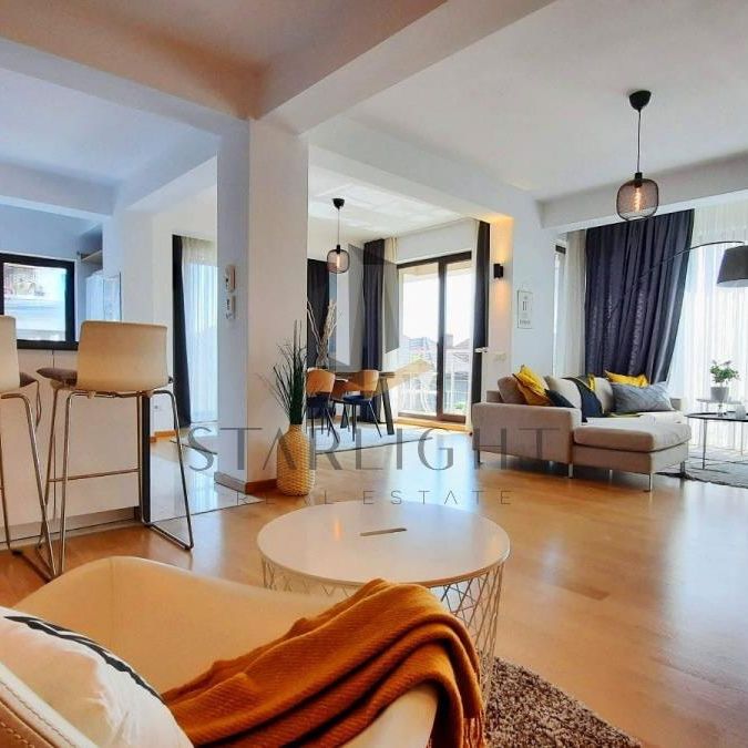 Floreasca elegant 3 bedroom duplex apartment For Rent - Fotografie 1