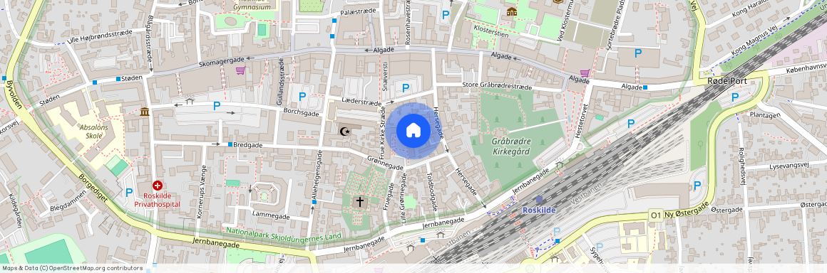 Grønnegade 17G, 2. tv., 4000 Roskilde