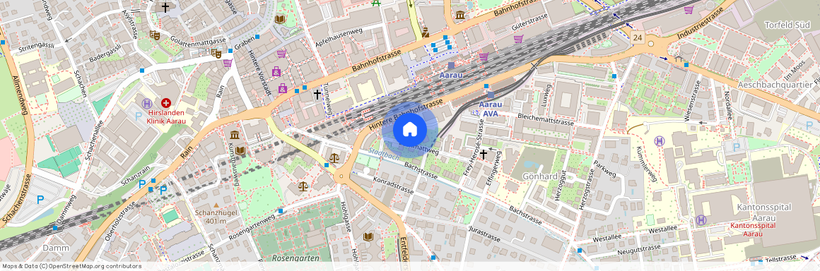 Hintere Bahnhofstr, 5, 5000 Aarau