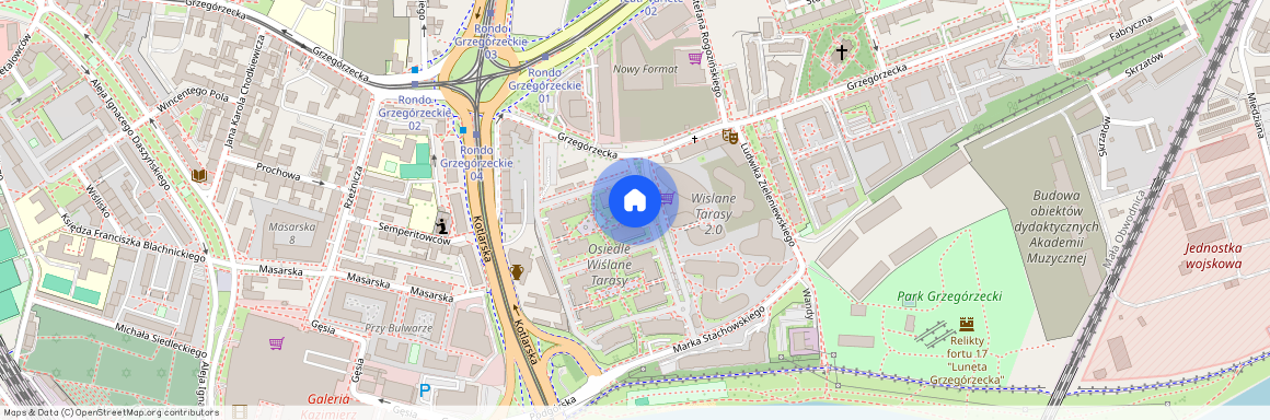 ul. Grzegórzecka, Grzegórzki, Grzegórzki, Kraków, małopolskie