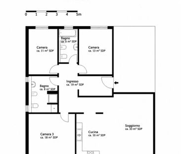 4.5 Zimmer, 117 m², 2. Stock - Foto 6