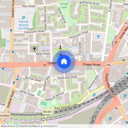 Vimto Gardens, Chapel Street, Salford, M3