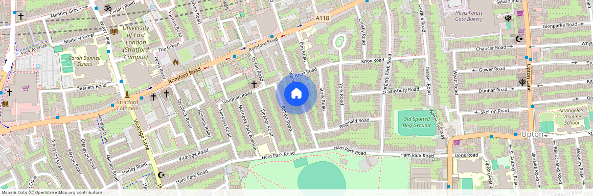 Warwick Road, Stratford, London, E15