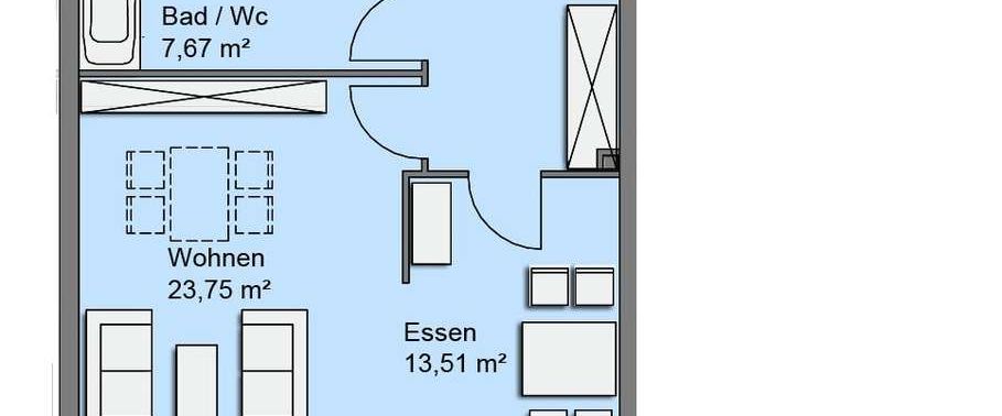 Familienfreundliche 2,5-Zimmer-Wohnung mit EBK und Balkon in der City West - Photo 1