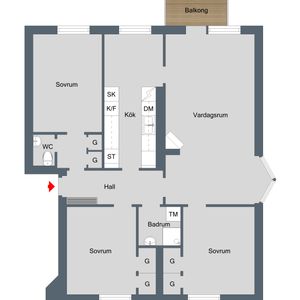 Domaregatan, Tranås - Foto 2