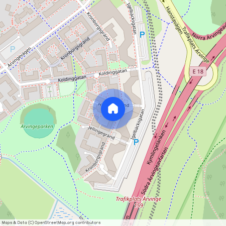 Hillerödsgränd, Kista