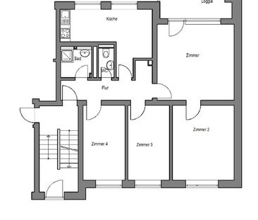 Familienwohnung im Erdgeschoss mit neuem Bad - "Freie Scholle eG" - Photo 3