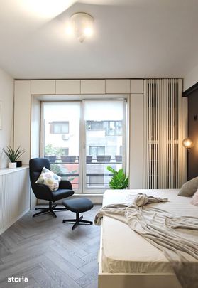 Garsonieră modernă de închiriat – 39 mp – Str. Țintașului, Sector 1 - Fotografie 1