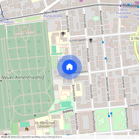 Bünaustraße 24, 01159 Dresden - Löbtau-Süd