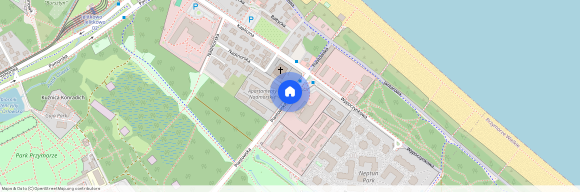 ul. Piastowska, Jelitkowo, Gdańsk, pomorskie