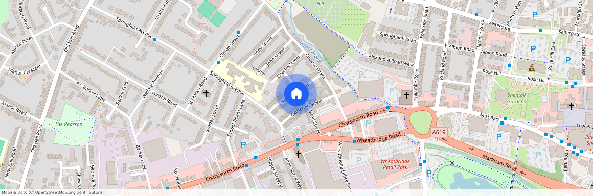 36 Bank Street, CHESTERFIELD, Chesterfield, S40 1BH