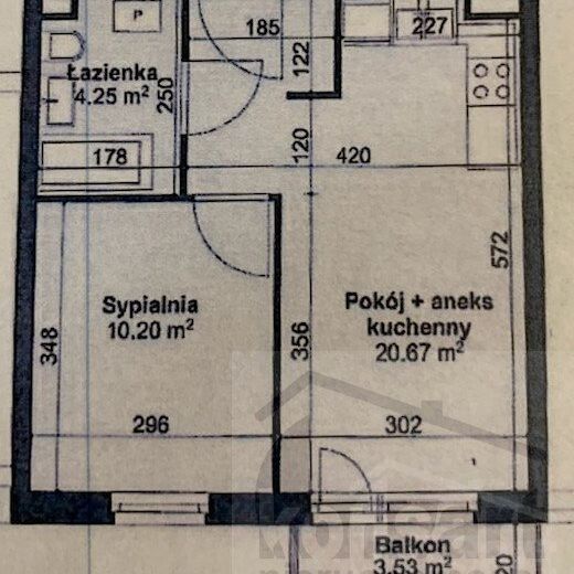 Komfortowe 2 pokoje z balkonem i garażem. - Фото 1