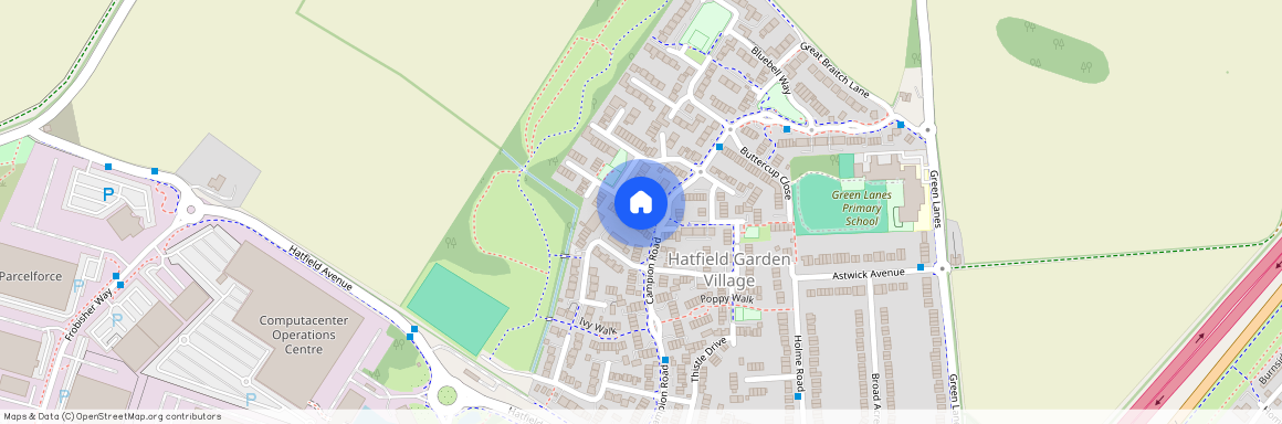 Campion Road, Hatfield, AL10