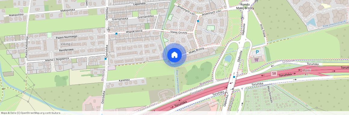 Warszawa, Białołęka, Brzeziny, Małej, Brzozy