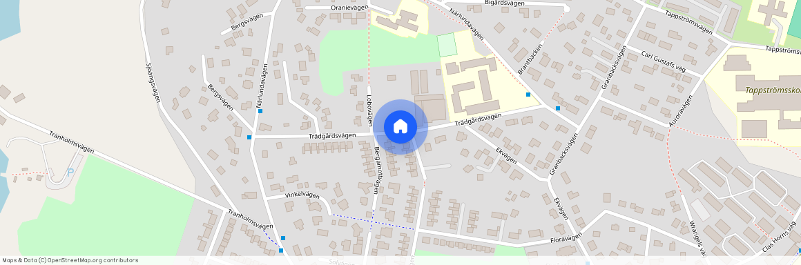 Brädgårdsvägen, Ekerö