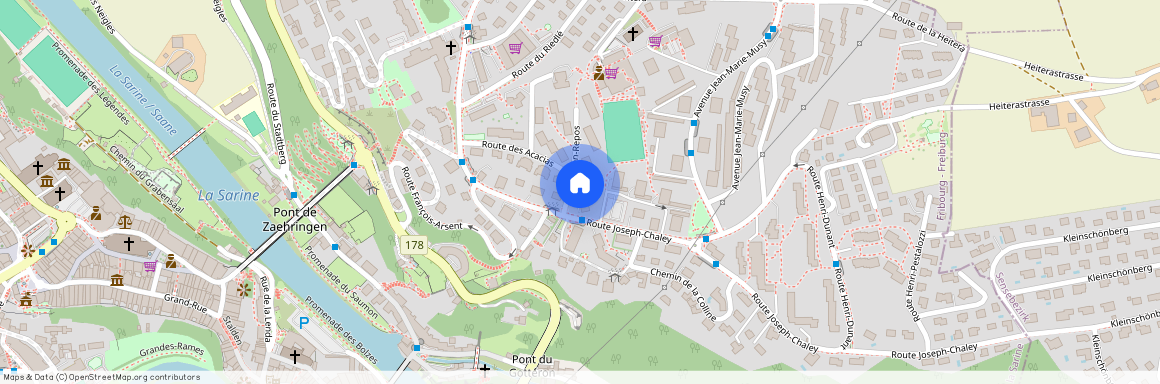 Route Mon-Repos 23, 1700, Fribourg