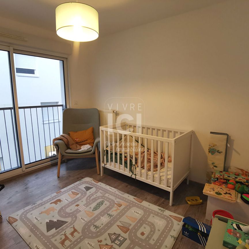 Appartement Sautron 3 pièce(s) 66.42 m2 avec balcon et parking - Photo 1