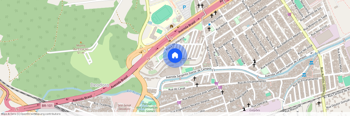 Rua Osman Lins, Deodoro, Rio de Janeiro, RJ, 21670450