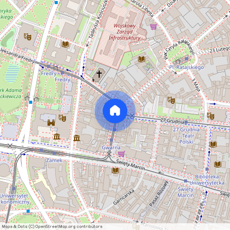 ul. Gwarna, Centrum, Stare Miasto, Poznań, wielkopolskie