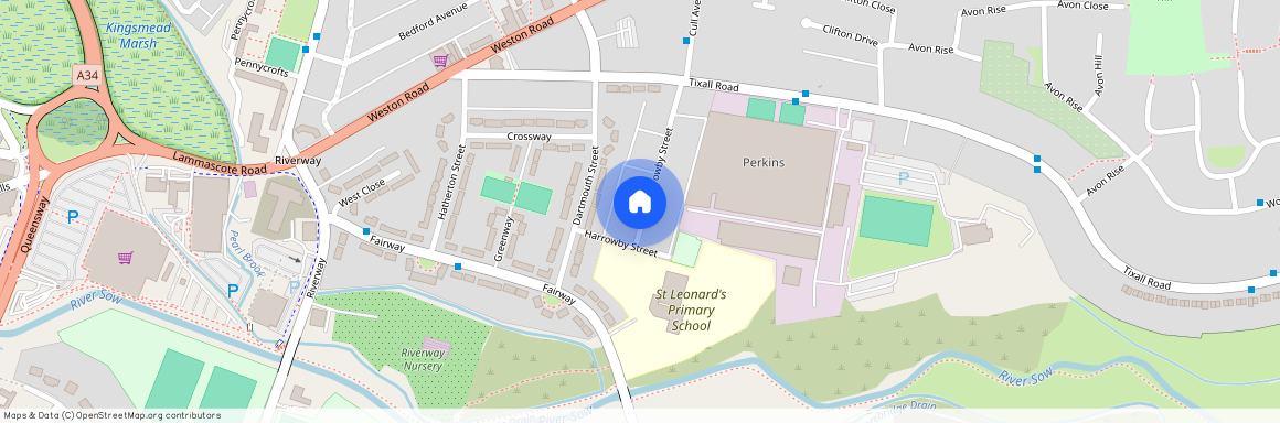 Harrowby Street, Stafford, Staffordshire, ST16 3TY