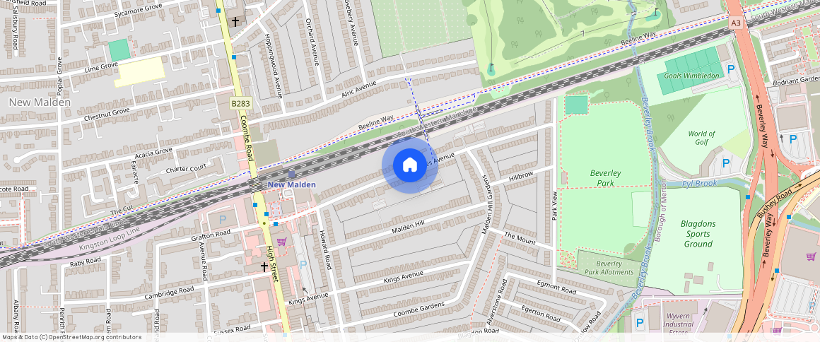St Andrews Court, Dukes Avenue, New Malden, KT3, London
