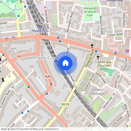 Alpha Road, New Cross, London, SE14