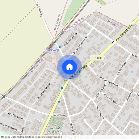 Beuneweg 1, 64665 Hessen - Alsbach-Hähnlein