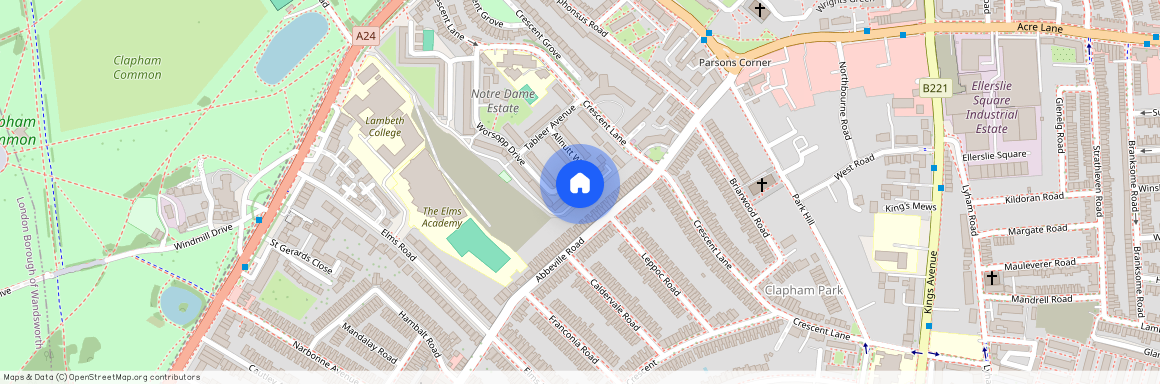 Worsopp Drive, Clapham, London, SW4