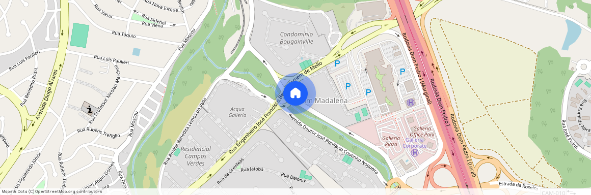 Avenida José Bonifácio Coutinho Nogueira, 470, Jardim Madalena, Campinas, São Paulo, 13091611