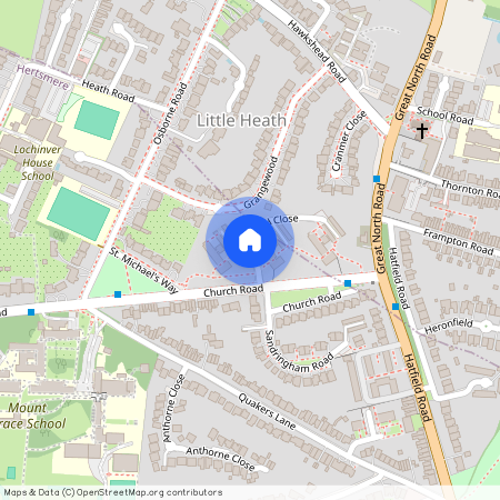 Heathfield Close, Potters Bar
