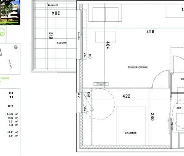location Appartement T2 DE 42.61m² À MONTPELLIER - Photo 1