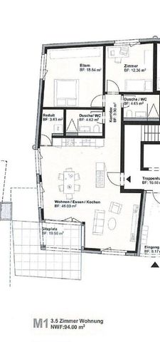 3.5 Zimmer, 94 m², EG - Photo 2