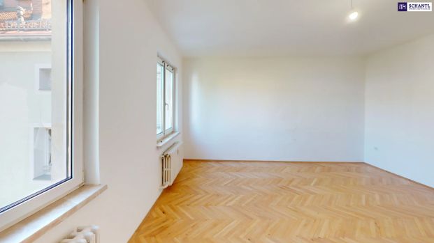 Frisch renovierte 4-Zimmer-Wohnung mit Balkon und Innenhofblick in zentraler Grazer Lage! Gleich anfragen - es lohnt sich! - Foto 1