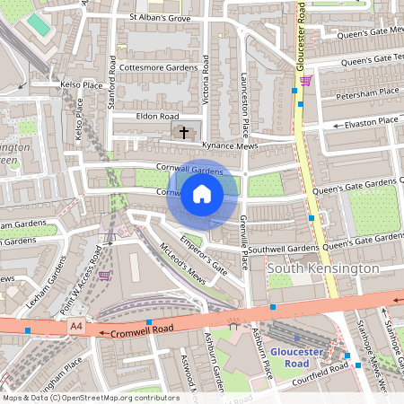75 Cornwall Gardens, London, SW7 4BA, United Kingdom