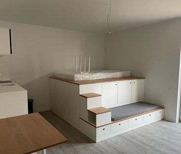 Modernes, helles und smart möbliertes 1 Zimmer-Apartment mit Balkon, Marburger Str. 261, Gießen - Foto 2
