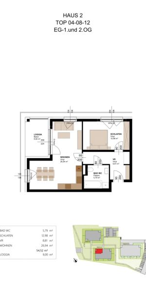 Daheim in Klaus: TOP 2.8 - Foto 1