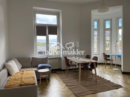 Möblierte Traumwohnung in repräsentativem Altbau zu vermieten - Foto 4