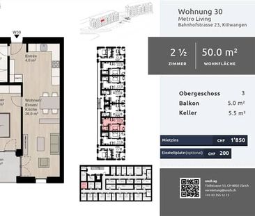 2.5 Zimmer, 1. Stock - Photo 4