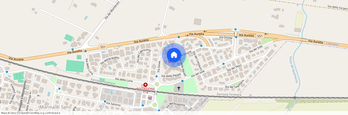 Via Orione, 6, Ladispoli