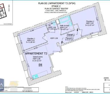 Appartement à louer 3 pièces 58.94m² - Photo 2