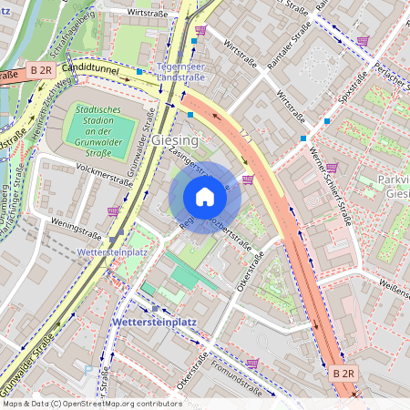 Reginfriedstraße, 81547, Reginfriedstraße    München